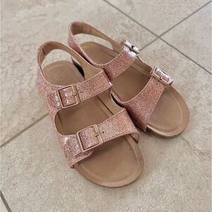 Cat & Jack Rose Gold Sandals